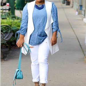 Free People Linen Off the Shoulder Top